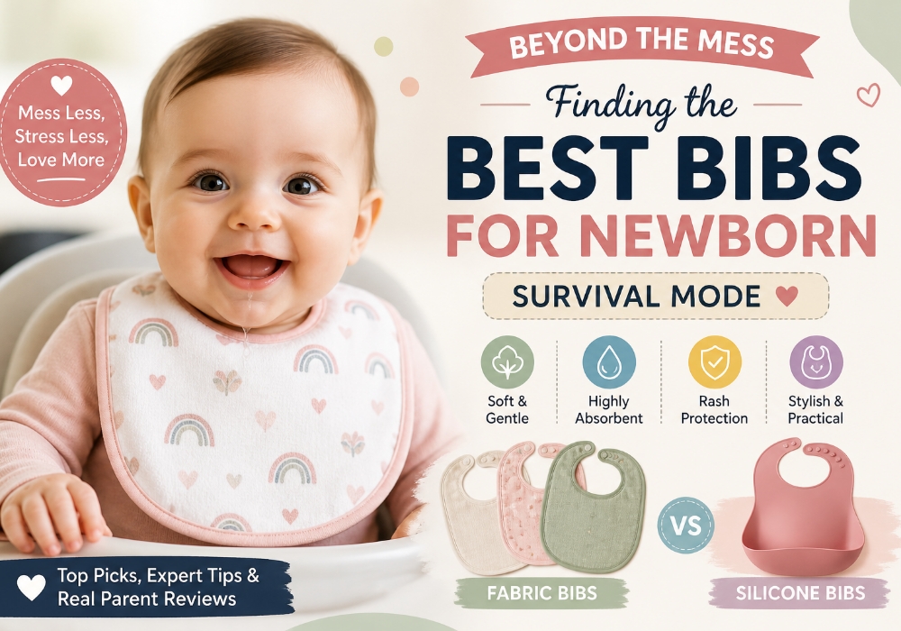 best bibs for newborn feeding and drooling protection comparison