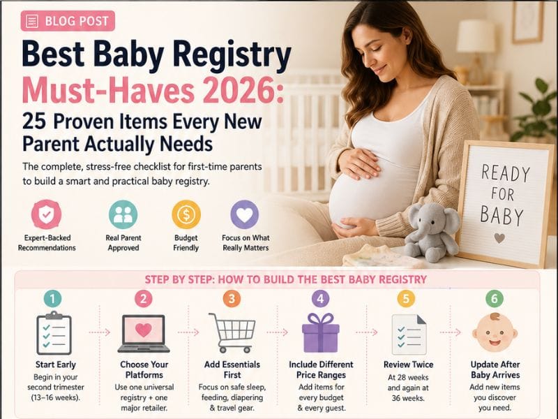 Best Baby Registry Must-Haves 2026: 25 Essential Baby Items Every New Parent Needs