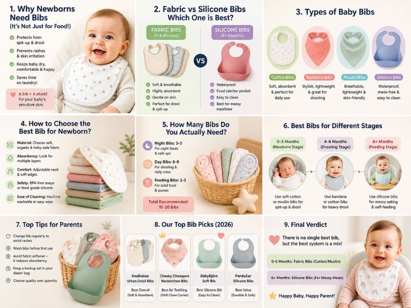 Best Bibs for Newborn: 7 Powerful Picks for Feeding & Drool Control (2026)